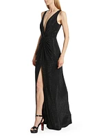 Rosalyn Embellished Jersey Gown