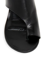 Jil Sander Leather Sandals