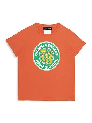 Little Boy's & Varsity Logo T-Shirt