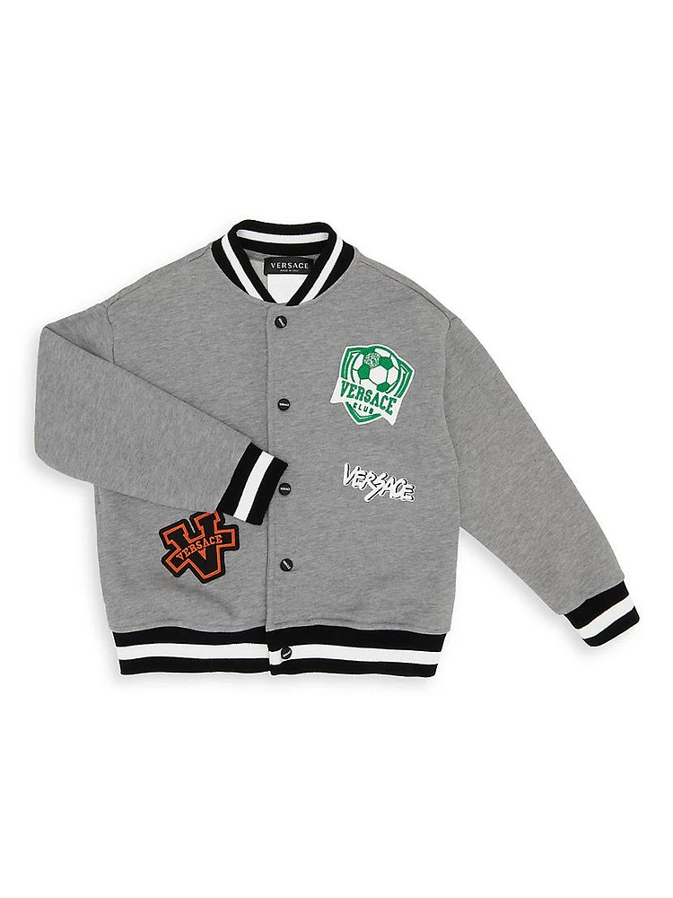 Little Boy's & Varsity Bomber Jacket