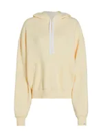 Oversized Cotton-Blend Hoodie