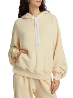 Oversized Cotton-Blend Hoodie