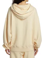 Oversized Cotton-Blend Hoodie