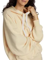 Oversized Cotton-Blend Hoodie