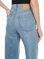 Sofie High-Stretch Wide-Leg Jeans