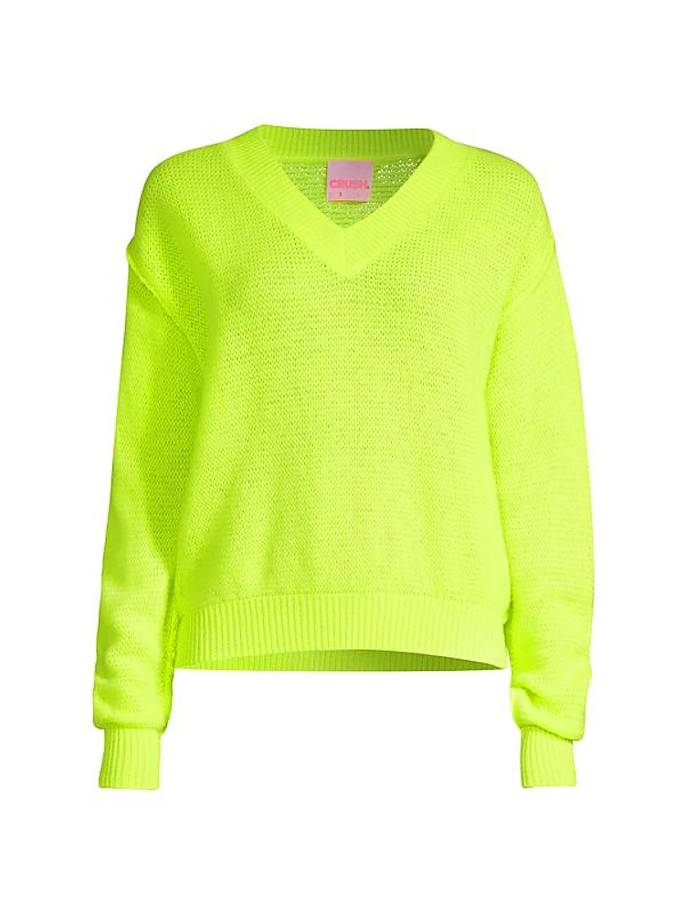 Lola Cashmere V-Neck Sweater