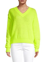 Lola Cashmere V-Neck Sweater