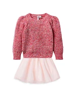 Little Girl's & Girl The Sparkle Tulle Skirt