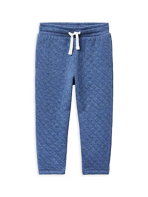 Little Boy's & Boy's Quilted Joggers