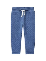 Little Boy's & Boy's Quilted Joggers