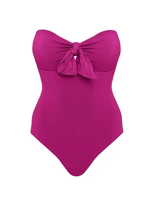 Ava Bandeau One-Piece Swimsuit