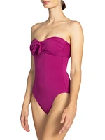 Ava Bandeau One-Piece Swimsuit