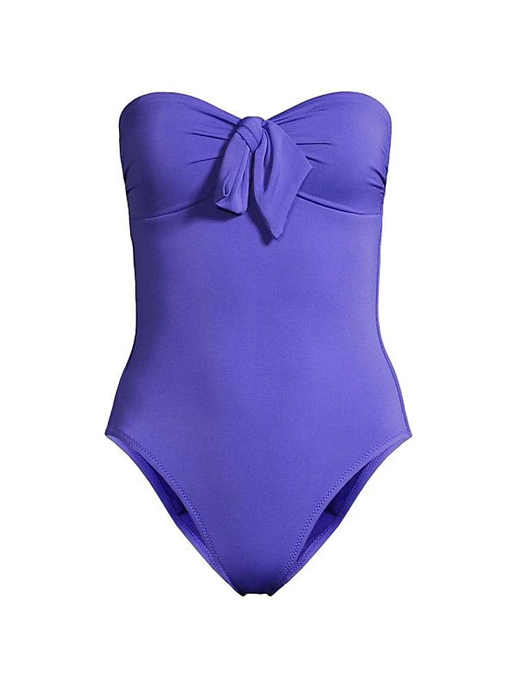 Ava Bandeau One-Piece Swimsuit