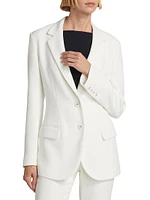 Boxy Single-Breasted Jacket