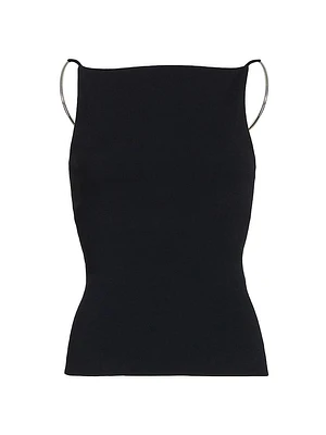 Hardware-Strap Tank Top