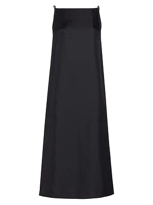 Sulum Silk Sleeveless Midi-Dress