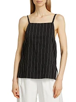 Eos Striped Square Neck Top