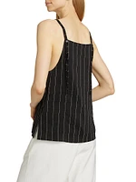 Eos Striped Square Neck Top