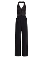 Isadore Tailored Halterneck Jumpsuit