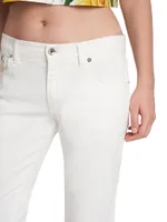 Low-Rise Straight Jeans