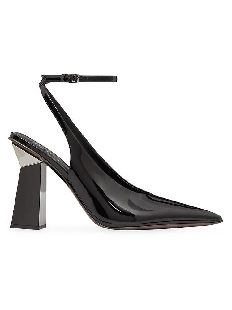 One Stud Hyper Pumps Patent Leather 105mm