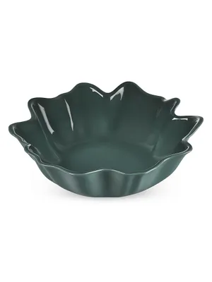 Iris Stoneware Serving Bowl