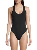 Ava Scoopneck One-Piece Swimsuit