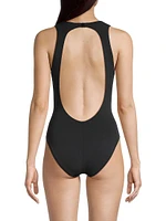 Ava Scoopneck One-Piece Swimsuit