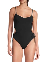 Aubrey Cut-Out One-Piece Swimsuit