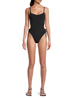 Aubrey Cut-Out One-Piece Swimsuit