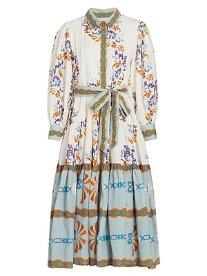 Eterna Marie Jane Printed Shirtdress