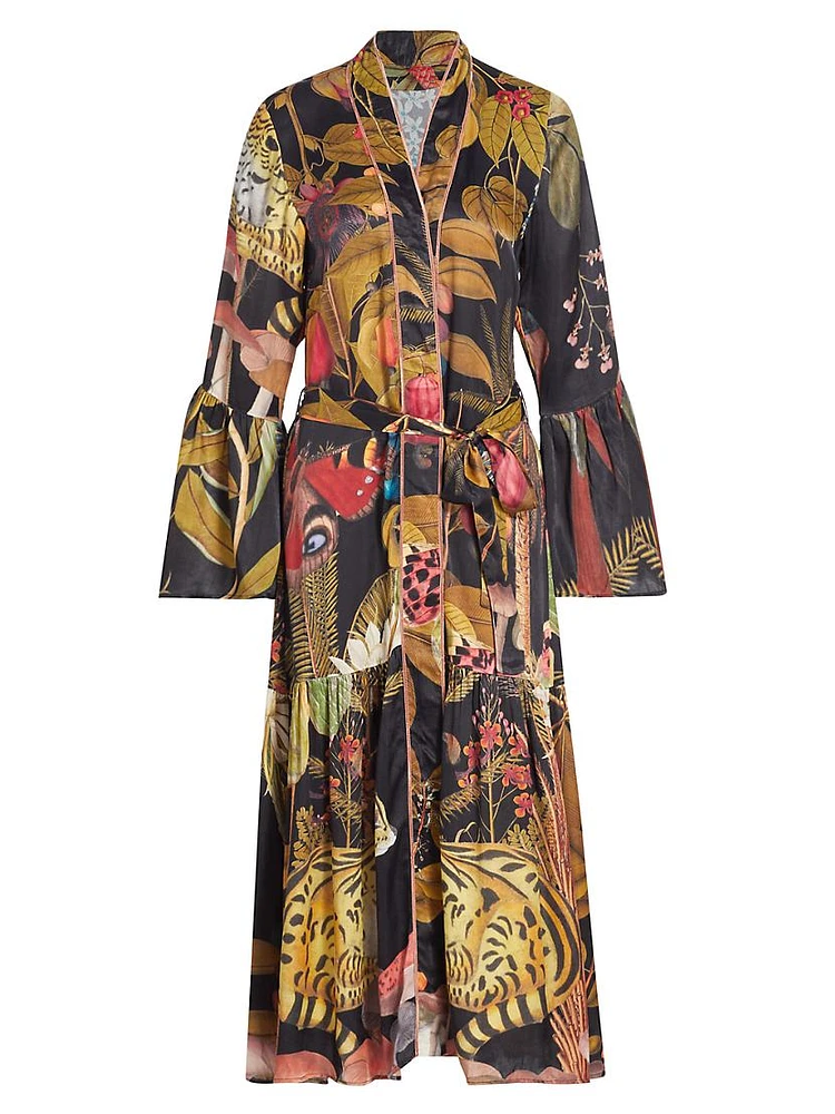 Eterna Niko Printed Robe