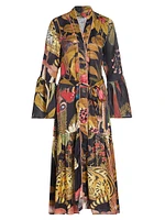 Eterna Niko Printed Robe