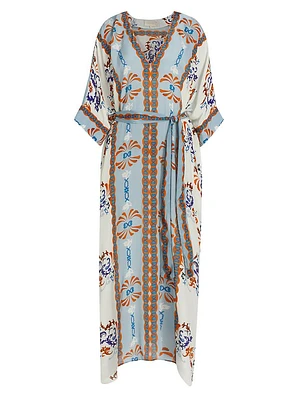 Eterna Xim Printed Caftan Dress