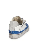 New Evolution Leather & Denim Low-Top Sneakers