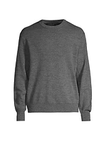 York Wool-Blend Crewneck Sweater