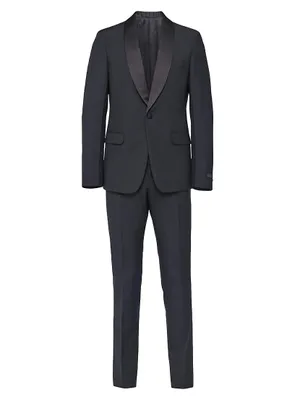 Single-Breasted Wool And Mohair Tuxedo