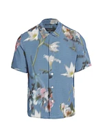 Avery Floral Button-Front Shirt