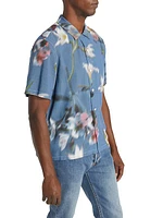 Avery Floral Button-Front Shirt