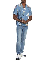 Avery Floral Button-Front Shirt