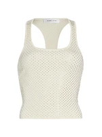 Mikita Embellished Chenille Tank