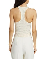 Mikita Embellished Chenille Tank