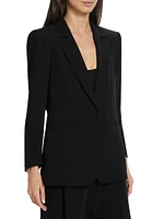 Karlie Crepe Blazer