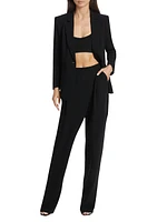 Karlie Crepe Blazer