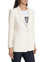 Karlie Crepe Blazer