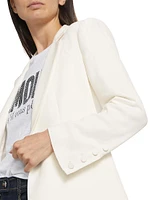 Karlie Crepe Blazer