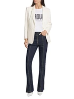 Karlie Crepe Blazer