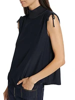 Liam Silk Sleeveless Top