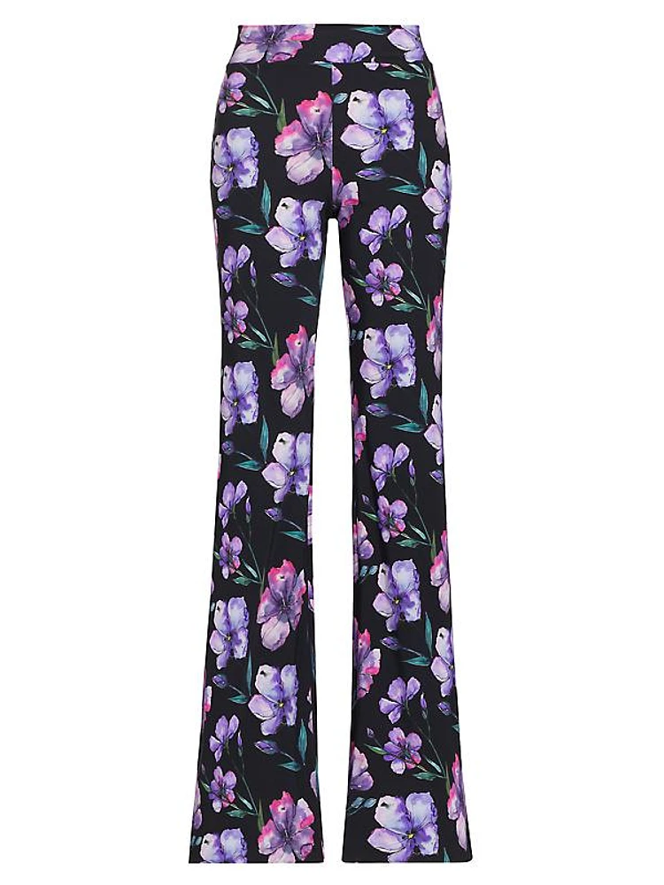 Lener Floral Wide-Leg Pants