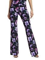 Lener Floral Wide-Leg Pants